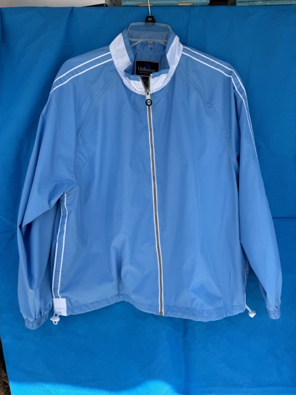 Holloway Sky Blue Jacket with White Accents